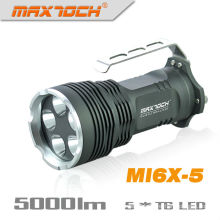 Maxtoch MI6X-5 5Pcs XML T6 5000 Lumen Handle Power Style Flashlight